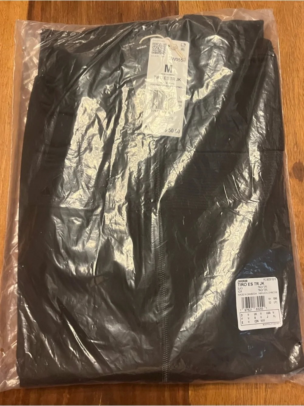 Adidas Men's Tiro 25 Essentials Soccer Training Track Jacket Brand New Size M